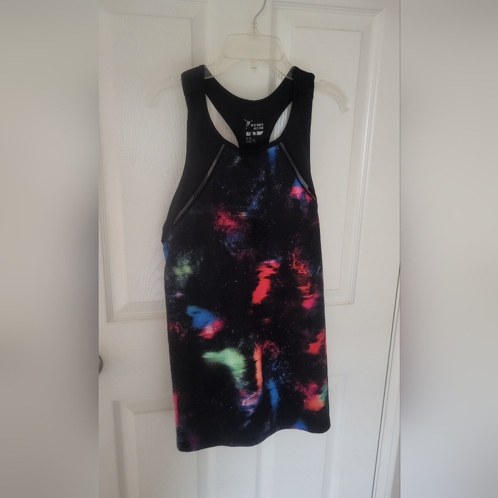 Active by Old Navy Galaxy Pant and Racer Back Top Set (XL) - Picture 3 of 8